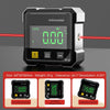 Magnetic Digital Angle Finder with Laser