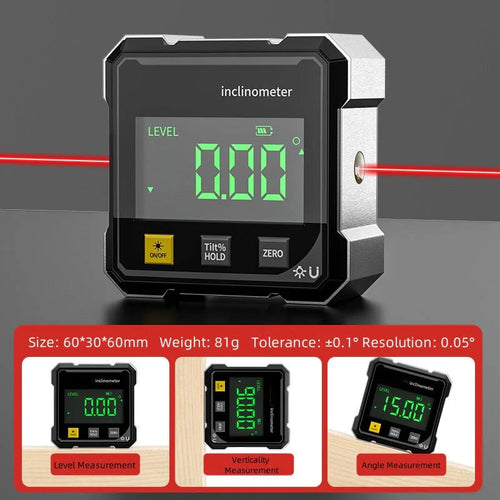 Digital Laser Angle Gauge Tool