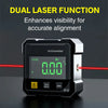 Magnetic Digital Angle Finder with Laser