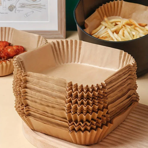 50 Pcs Non-Stick Air Fryer Liners
