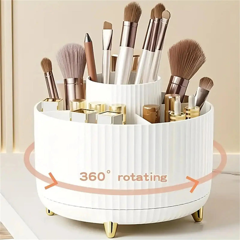 Rotating 360° Makeup Organizer