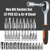 46PCS Ratchet Wrench Tool Set