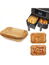 50 Pcs Non-Stick Air Fryer Liners