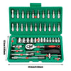 46PCS Ratchet Socket Wrench Set