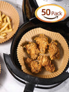 50 Pcs Non-Stick Air Fryer Liners