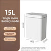 Smart Touchless 15L Trash Can